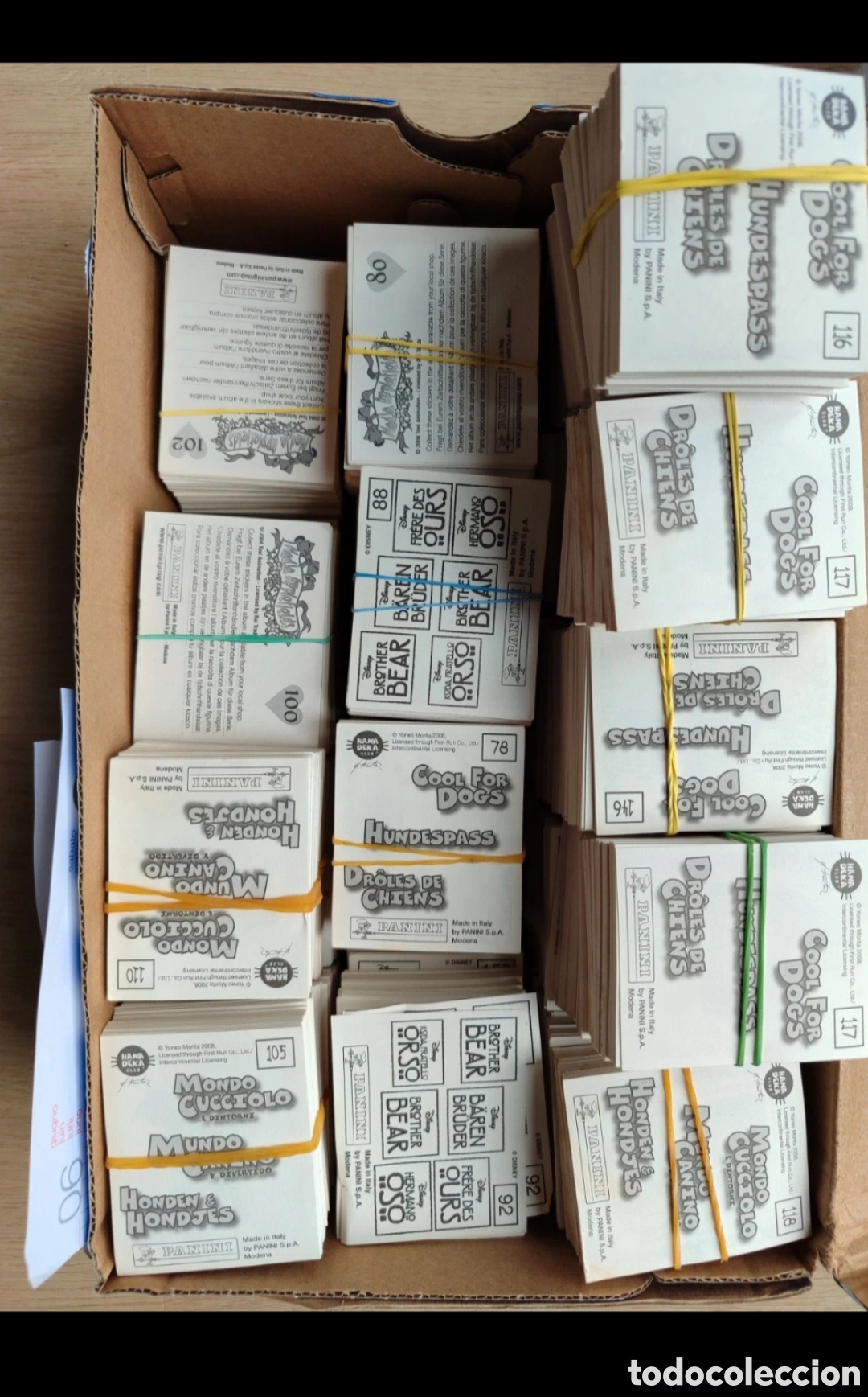 Coleccionismo cromos antiguos: GRAN LOTE CROMOS PANINI. VARIAS COLECCIONES