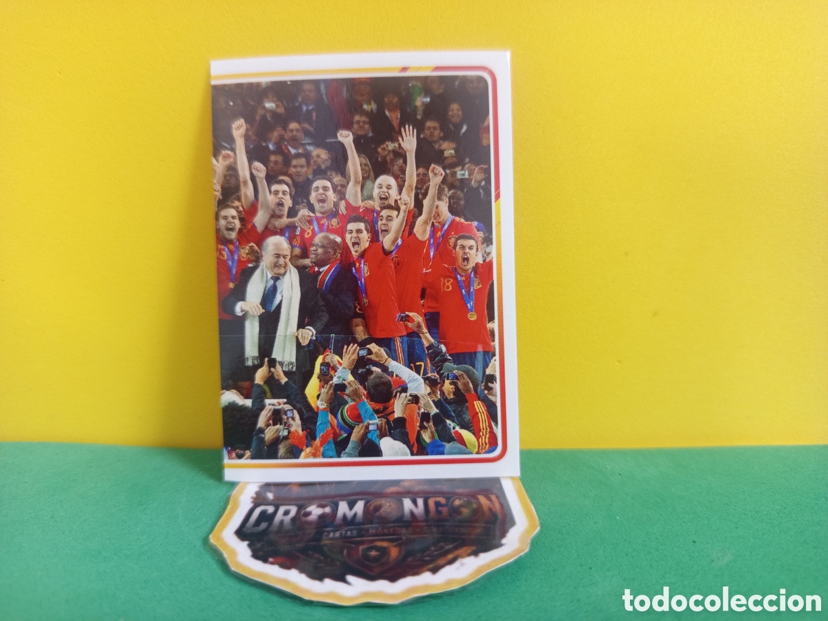 Sammeln alte Sammelbilder: ❇️ CROMO ⚽ EQUIPO ESPA&Ntilde;A CAMPEONES 2010 8 EL &Aacute;LBUM DE LA SELECCI&Oacute;N CARREFOUR PANINI SIN PEGAR ❇️