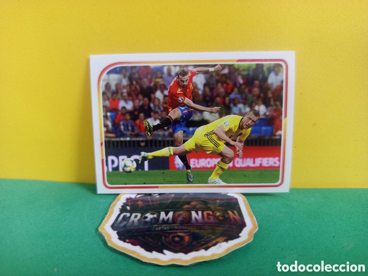 Coleccionismo cromos antiguos: ❇️ CROMO ⚽ ESPA&Ntilde;A 9 EL &Aacute;LBUM DE LA SELECCI&Oacute;N CARREFOUR PANINI FAMILY SIN PEGAR ❇️