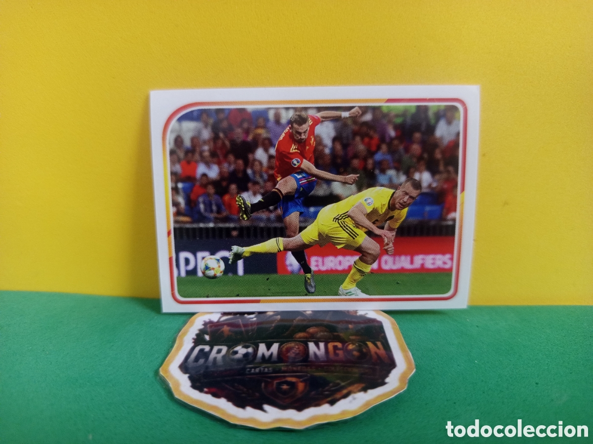 Coleccionismo cromos antiguos: ❇️ CROMO ⚽ ESPA&Ntilde;A 9 EL &Aacute;LBUM DE LA SELECCI&Oacute;N CARREFOUR PANINI FAMILY SIN PEGAR ❇️