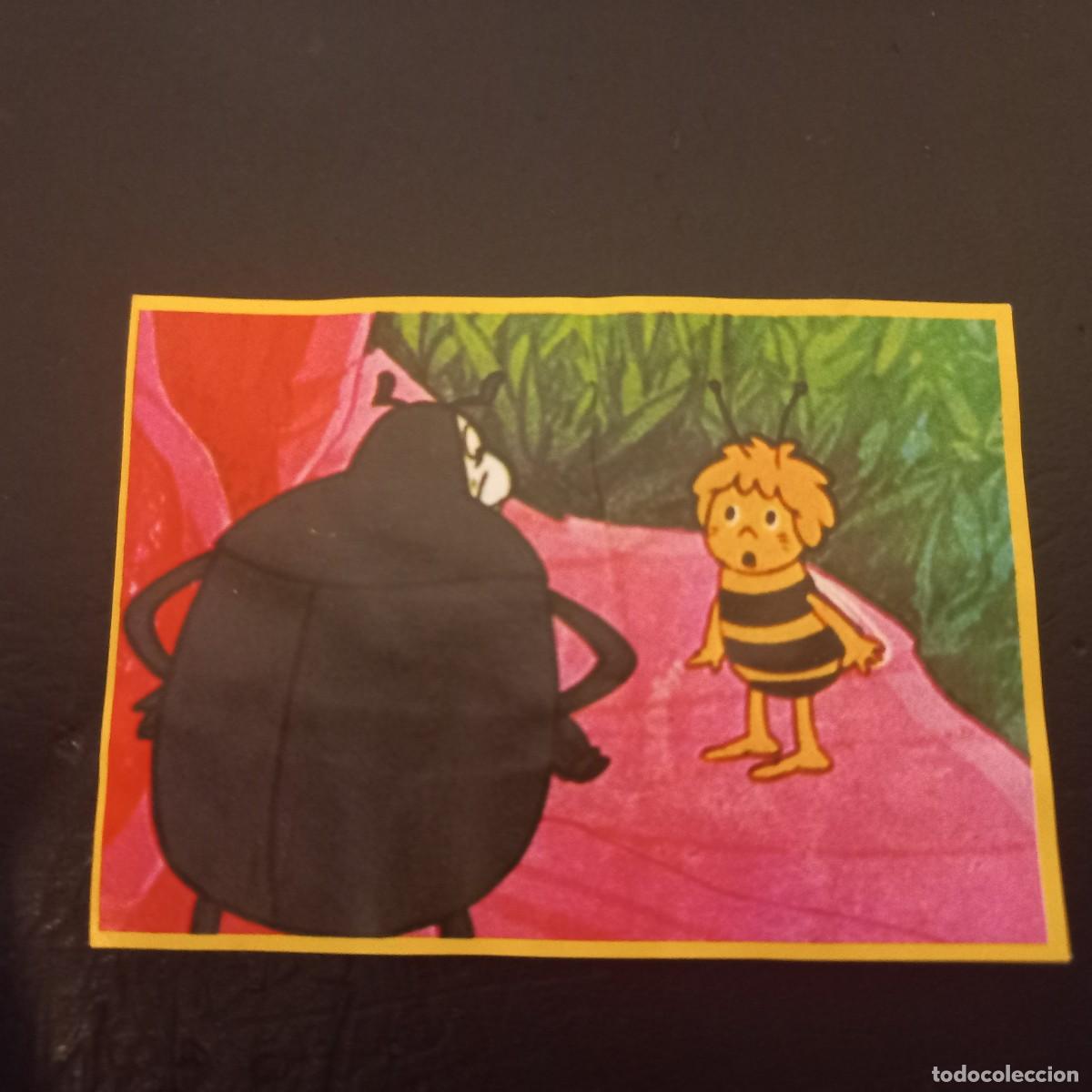 Coleccionismo cromos antiguos: Cromo recuperado ABEJA MAYA n&uacute;mero 74