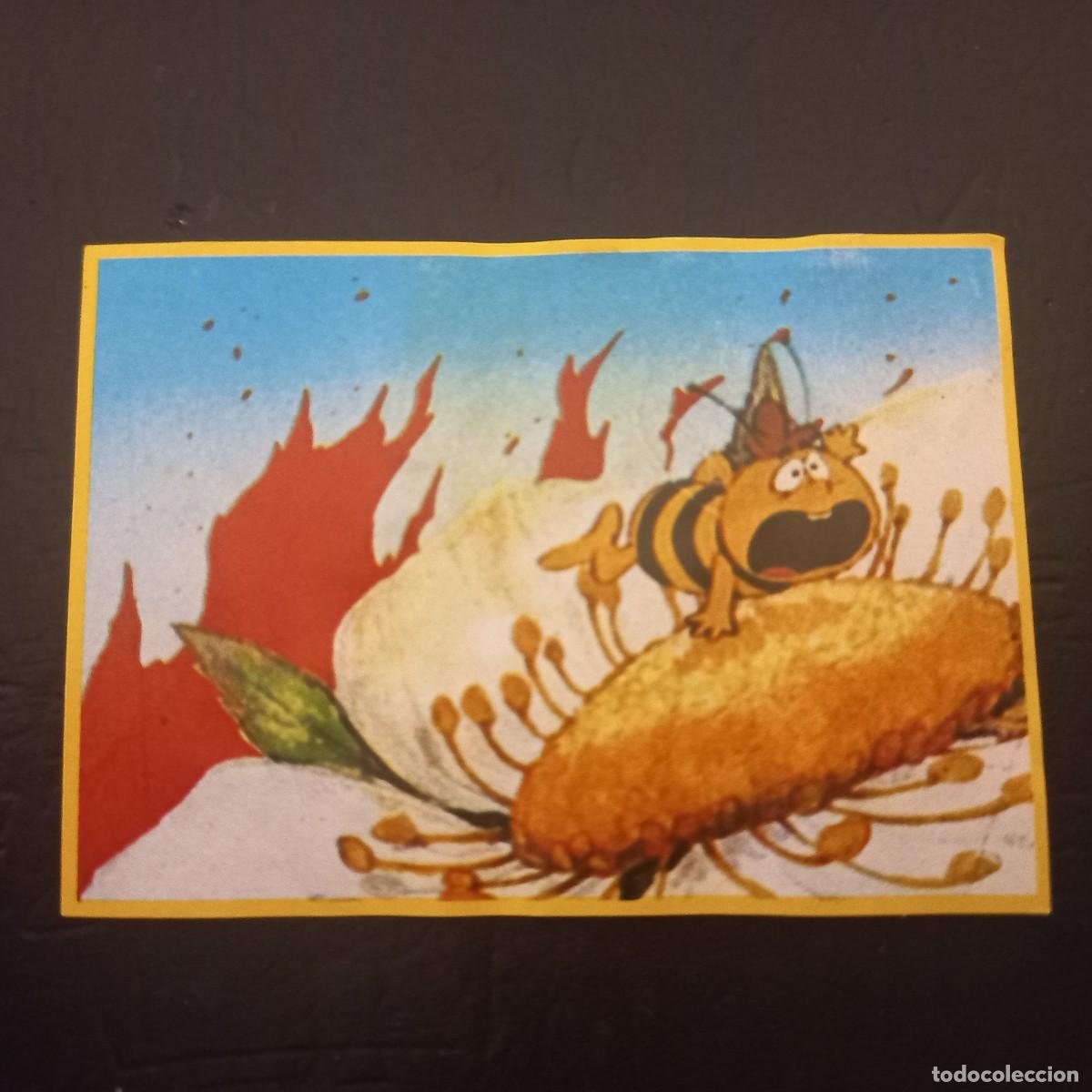 Coleccionismo cromos antiguos: Cromo recuperado ABEJA MAYA n&uacute;mero 89