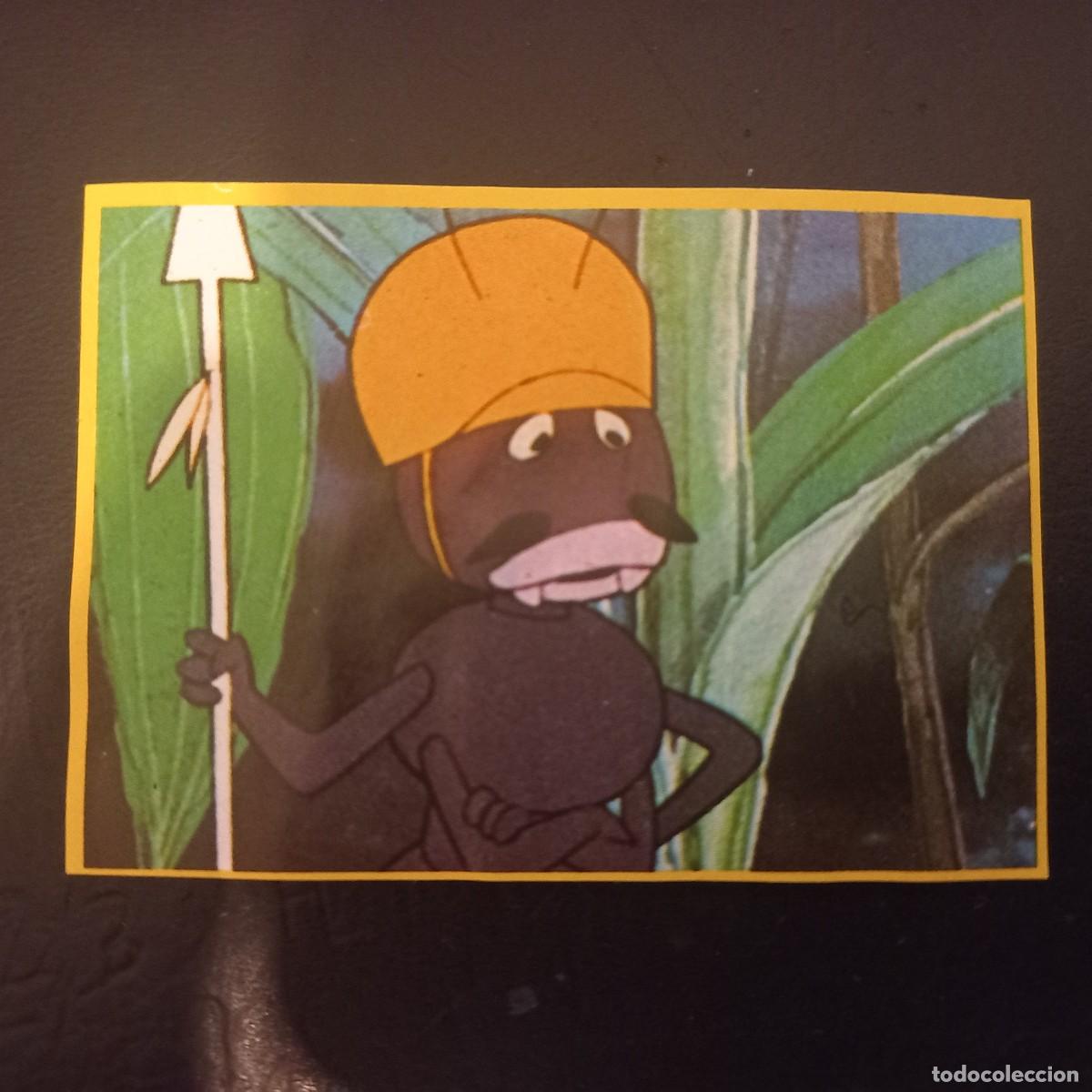 Coleccionismo cromos antiguos: Cromo recuperado ABEJA MAYA n&uacute;mero 52