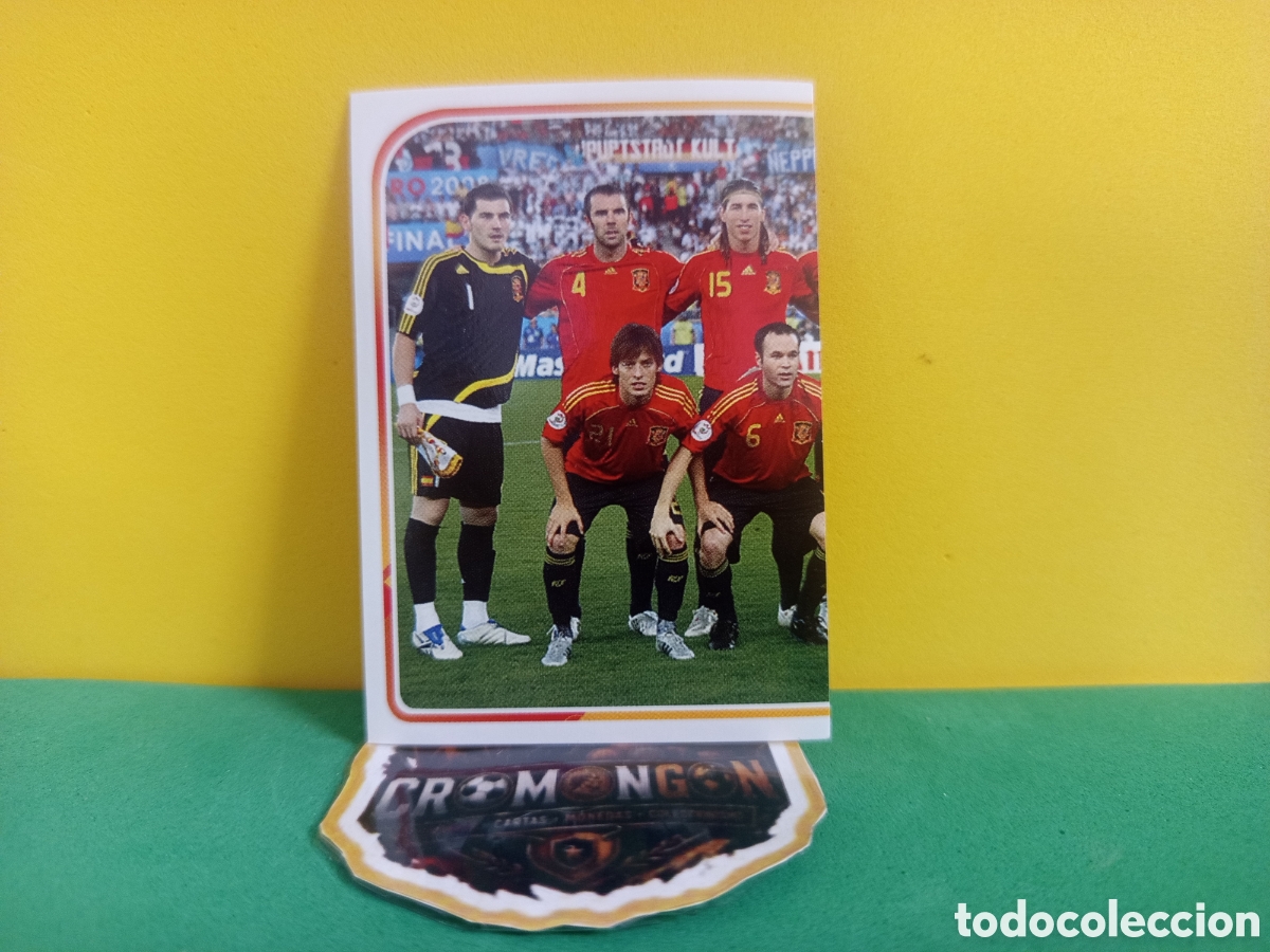 Collectable Antique Stickers: ❇️ CROMO ⚽ EQUIPO ESPA&Ntilde;A EUROCOPA 2008 3 EL &Aacute;LBUM DE LA SELECCI&Oacute;N CARREFOUR PANINI SIN PEGAR ❇️