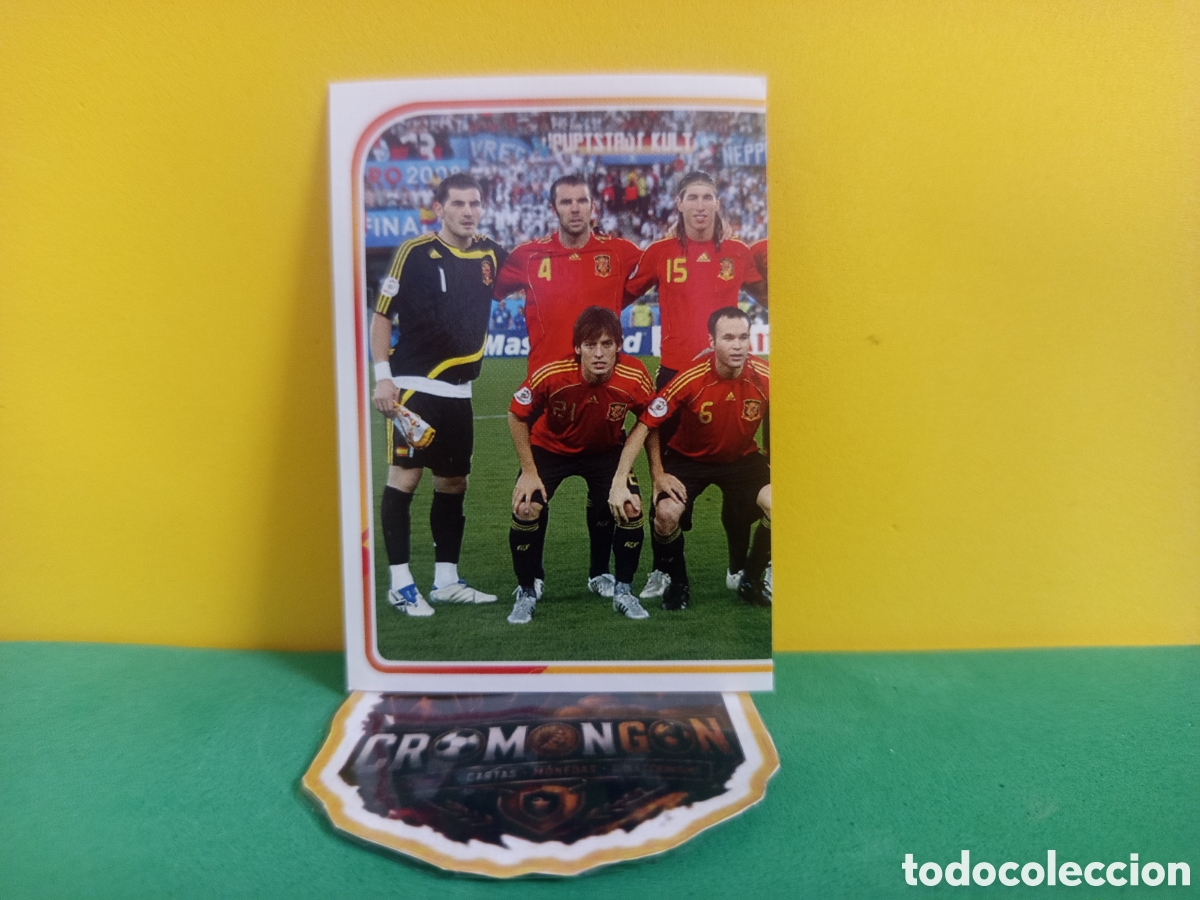 Collectable Antique Stickers: ❇️ CROMO ⚽ EQUIPO ESPA&Ntilde;A EUROCOPA 2008 3 EL &Aacute;LBUM DE LA SELECCI&Oacute;N CARREFOUR PANINI SIN PEGAR ❇️