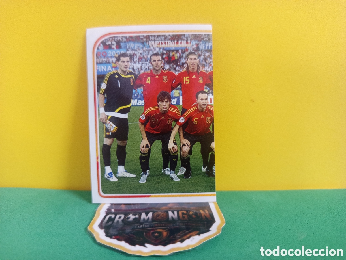 Collectable Antique Stickers: ❇️ CROMO ⚽ EQUIPO ESPA&Ntilde;A EUROCOPA 2008 3 EL &Aacute;LBUM DE LA SELECCI&Oacute;N CARREFOUR PANINI SIN PEGAR ❇️