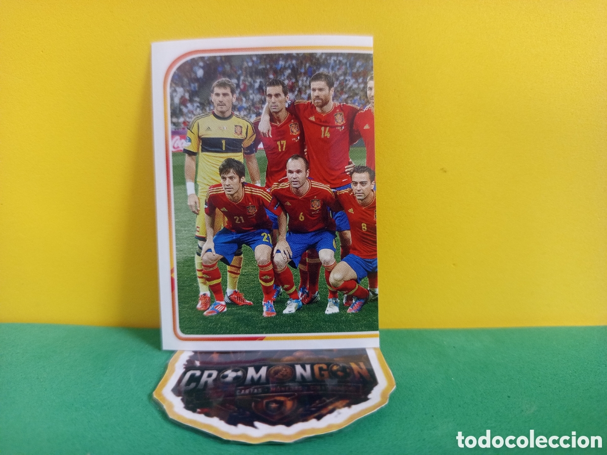 Collectable Antique Stickers: ❇️ CROMO ⚽ EQUIPO ESPA&Ntilde;A CAMPEONES 2008 5 EL &Aacute;LBUM DE LA SELECCI&Oacute;N CARREFOUR PANINI SIN PEGAR ❇️