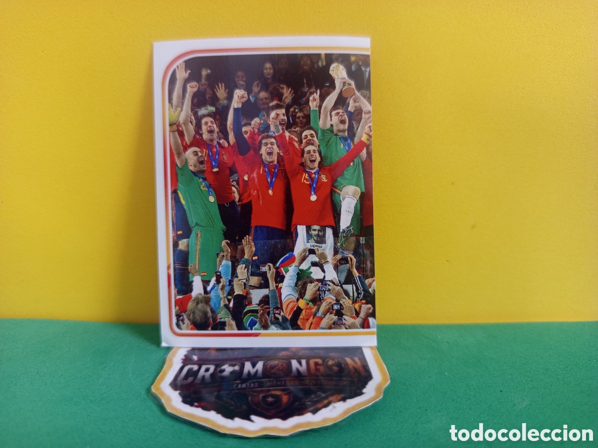 Sammeln alte Sammelbilder: ❇️ CROMO ⚽ EQUIPO ESPA&Ntilde;A CAMPEONES 2010 7 EL &Aacute;LBUM DE LA SELECCI&Oacute;N CARREFOUR PANINI SIN PEGAR ❇️