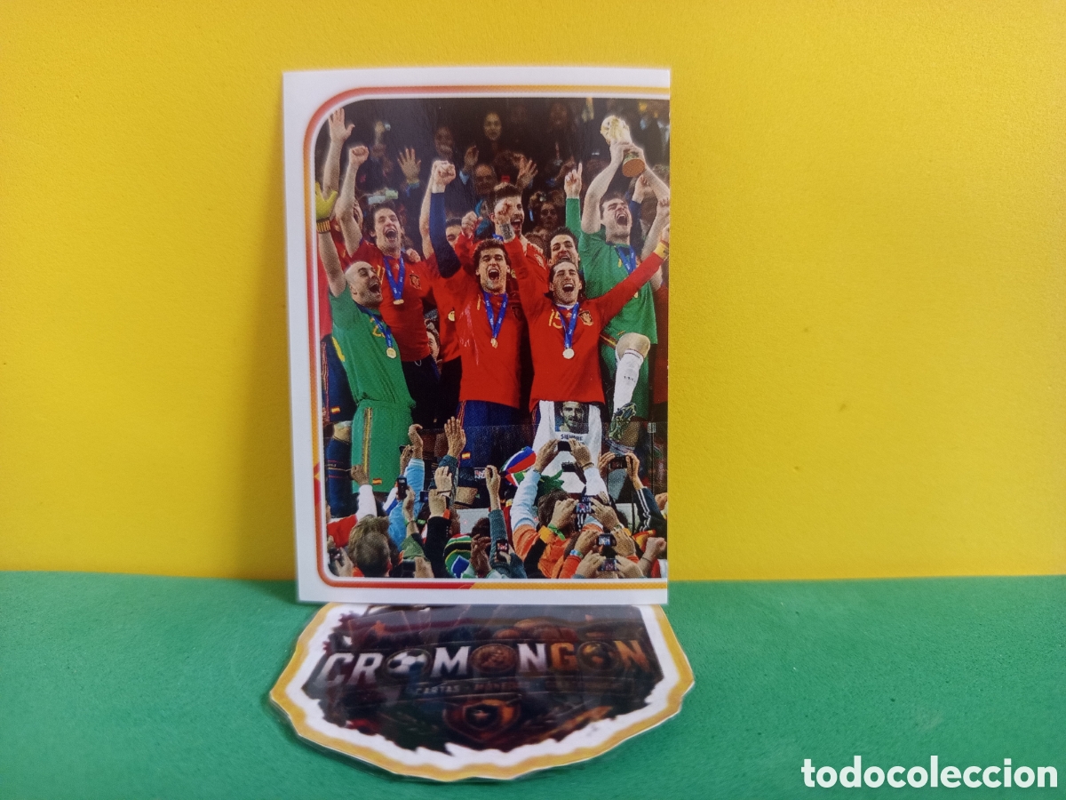 Sammeln alte Sammelbilder: ❇️ CROMO ⚽ EQUIPO ESPA&Ntilde;A CAMPEONES 2010 7 EL &Aacute;LBUM DE LA SELECCI&Oacute;N CARREFOUR PANINI SIN PEGAR ❇️
