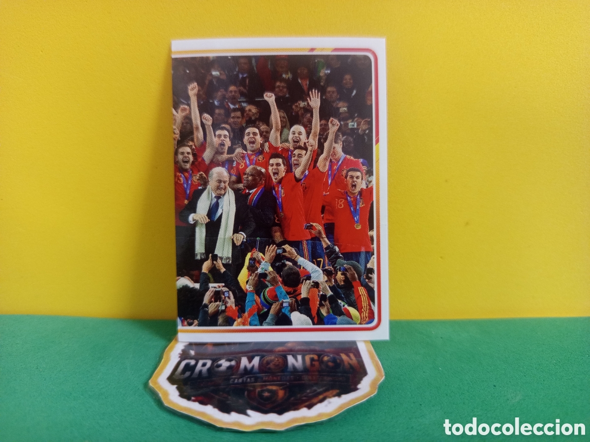 Sammeln alte Sammelbilder: ❇️ CROMO ⚽ EQUIPO ESPA&Ntilde;A CAMPEONES 2010 8 EL &Aacute;LBUM DE LA SELECCI&Oacute;N CARREFOUR PANINI SIN PEGAR ❇️