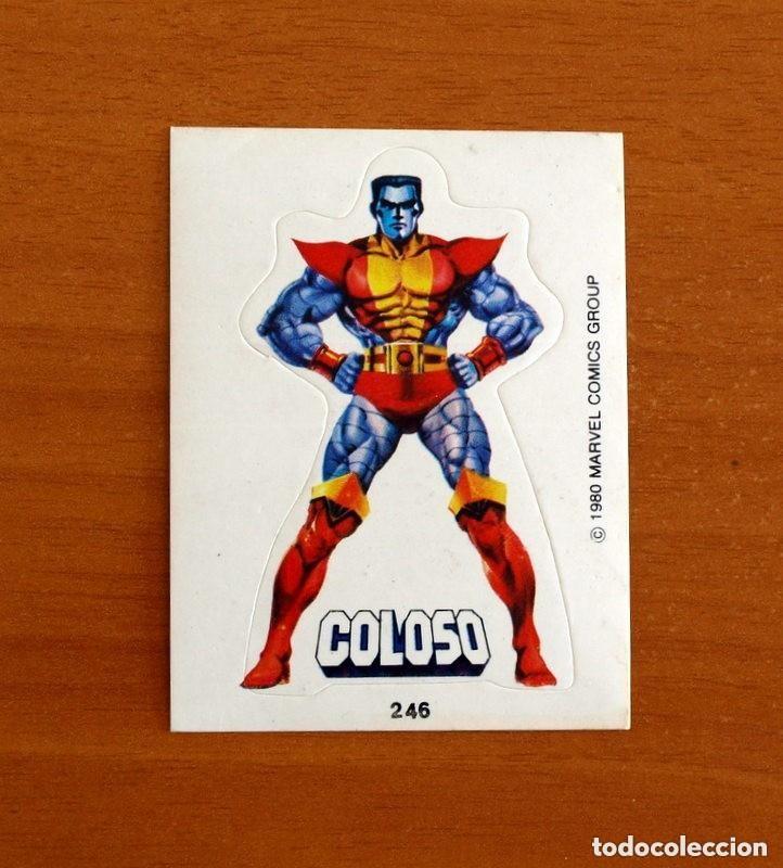 Sammeln alte Sammelbilder: Superh&eacute;roes - N&ordm; 246 Coloso - Marvel 1980 Comics Group - Chocolates Terrabusi - Nunca pegado