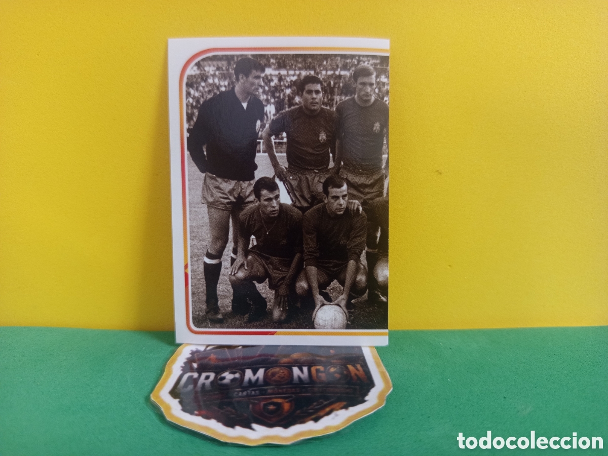 Collectable Antique Stickers: ❇️ CROMO ⚽ EQUIPO ESPA&Ntilde;A 1 EL &Aacute;LBUM DE LA SELECCI&Oacute;N CARREFOUR PANINI FAMILY SIN PEGAR ❇️