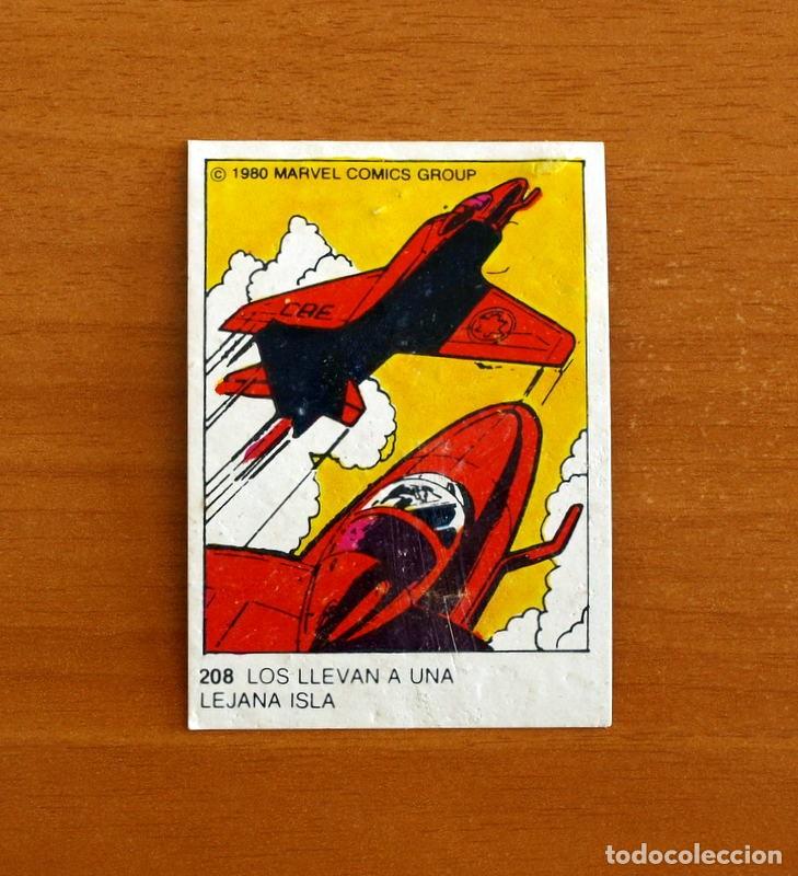 Colecionismo Cromos antigos: Superh&eacute;roes - N&ordm; 208 - Marvel 1980 Comics Group - Chocolates Terrabusi - Nunca pegado