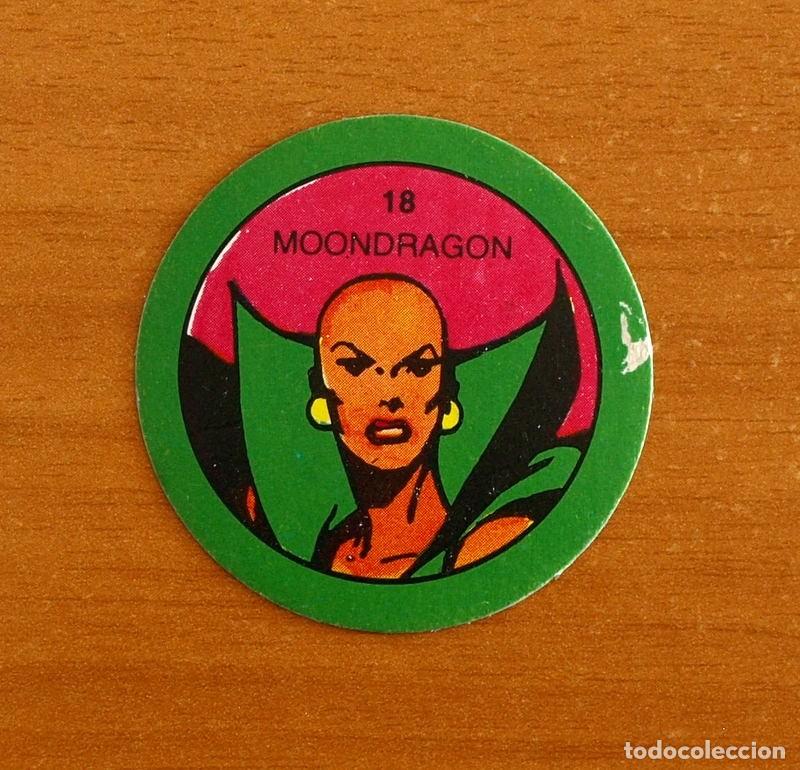 Colecionismo Cromos antigos: Superh&eacute;roes - N&ordm; 18 Moondragon - Marvel 1980 Comics Group - Chocolates Terrabusi - Nunca pegado