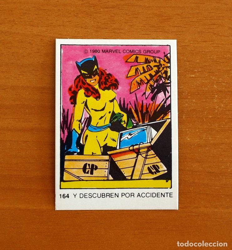 Colecionismo Cromos antigos: Superh&eacute;roes - N&ordm; 164 Hellcat- Marvel 1980 Comics Group - Chocolates Terrabusi - Nunca pegado