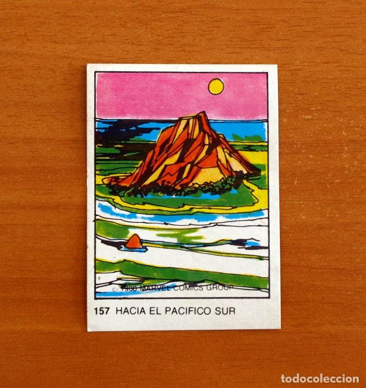 Colecionismo Cromos antigos: Superh&eacute;roes - N&ordm; 157 Pacifico Sur - Marvel 1980 Comics Group - Chocolates Terrabusi - Nunca pegado