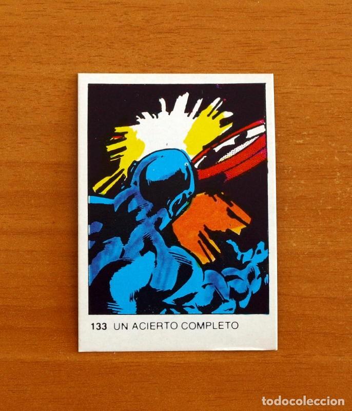 Colecionismo Cromos antigos: Superh&eacute;roes - N&ordm; 133 Crusher- Marvel 1980 Comics Group - Chocolates Terrabusi - Nunca pegado