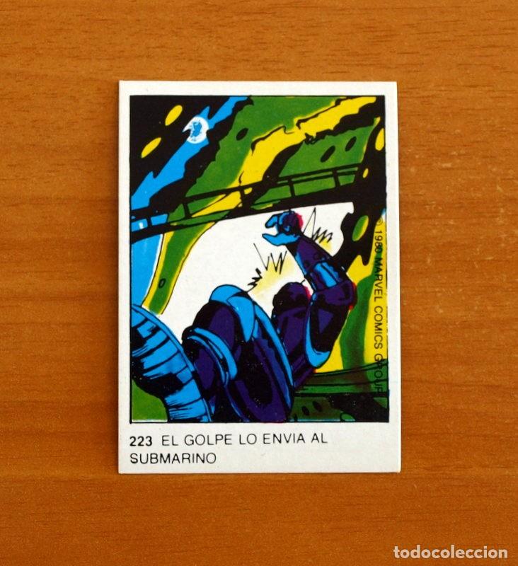 Coleccionismo cromos antiguos: Superh&eacute;roes - N&ordm; 223 Crusher- Marvel 1980 Comics Group - Chocolates Terrabusi - Nunca pegado