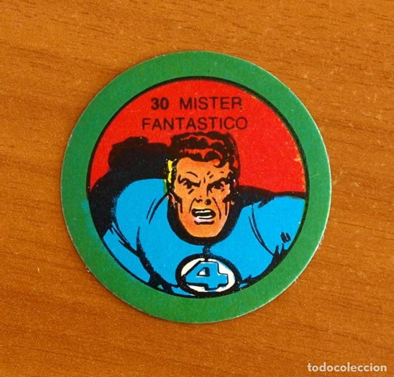 Coleccionismo cromos antiguos: Superh&eacute;roes - N&ordm; 30 Mister Fant&aacute;stico -Marvel 1980 Comics Group -Chocolates Terrabusi -Nunca pegado