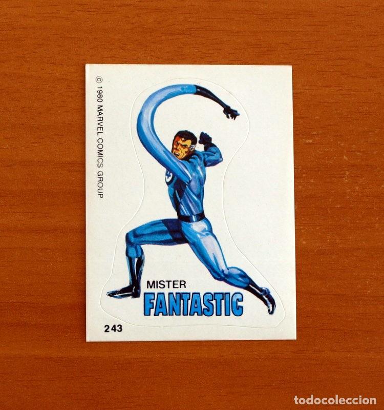 Colecionismo Cromos antigos: Superh&eacute;roes - N&ordm; 243 Mister Fantastic - Marvel 1980 Comics Group- Chocolates Terrabusi -Nunca pegado