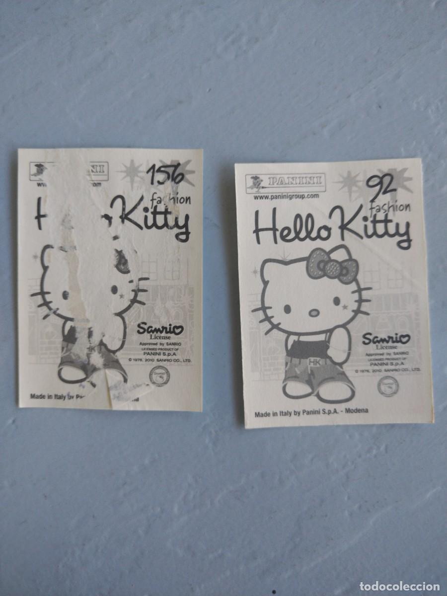 Coleccionismo cromos antiguos: Lote 48 cromos HELLO KITTY ASHION - Foto 2