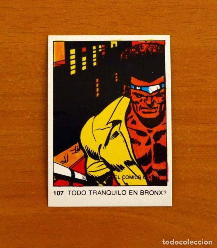 Sammeln alte Sammelbilder: Superh&eacute;roes - N&ordm; 107 Power Man - Marvel 1980 Comics Group - Chocolates Terrabusi - Nunca pegado