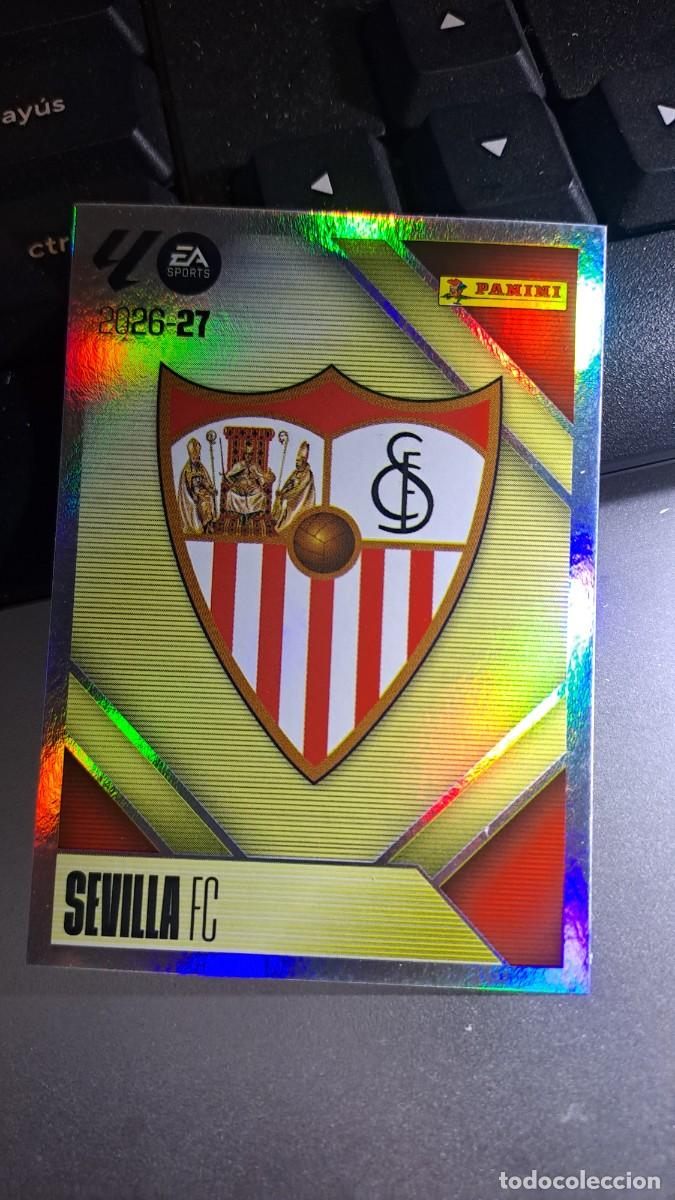 Collezionismo Figurine antiche: CROMO ESCUDO SEVILLA 1 LIGA 2026 2027 26 27 ESTE PANINI NUNCA PEGADO