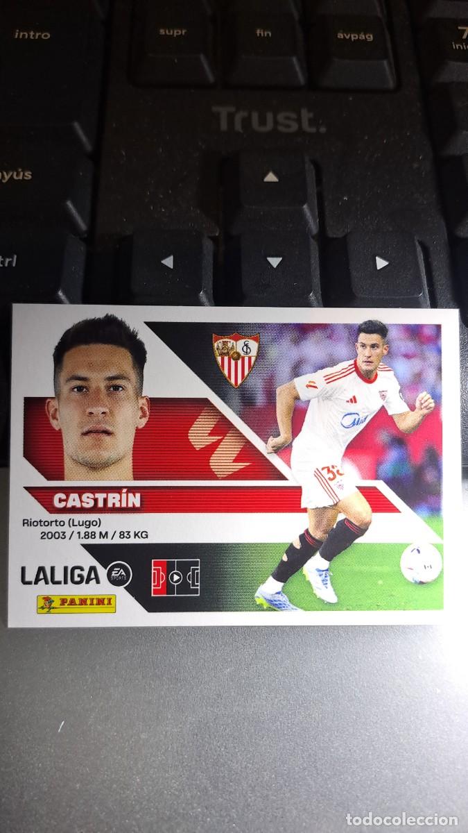 Collectionnisme Cartes &agrave; collectionner anciennes: CROMO CASTRIN 9A 9 A SEVILLA LIGA 2026 2027 26 27 ESTE PANINI NUNCA PEGADO