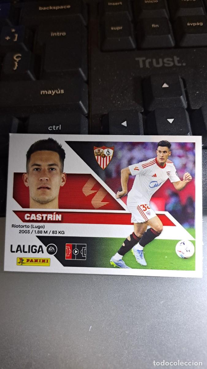 Collectionnisme Cartes &agrave; collectionner anciennes: CROMO CASTRIN 9A 9 A SEVILLA LIGA 2026 2027 26 27 ESTE PANINI NUNCA PEGADO