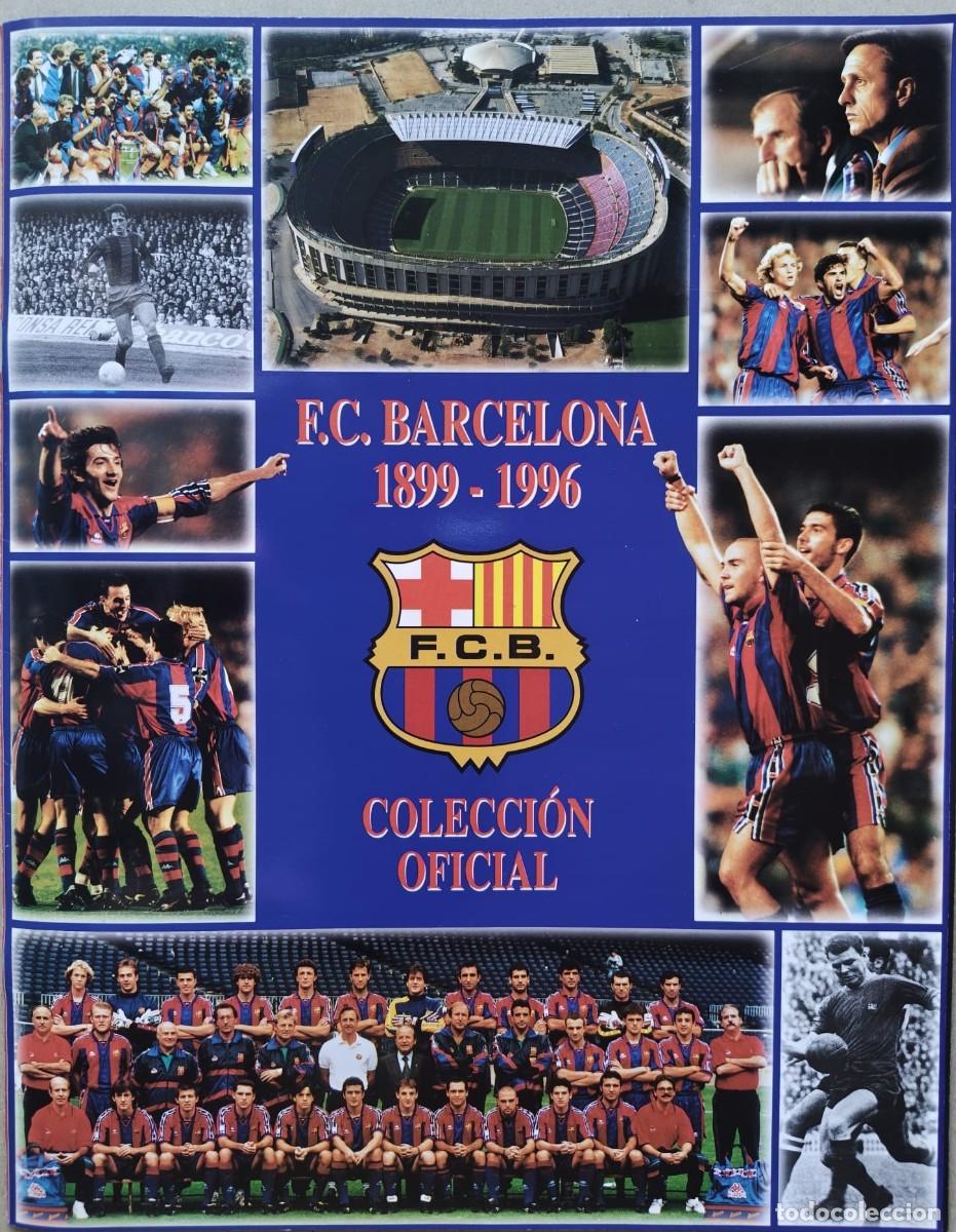 Coleccionismo cromos antiguos: CROMOS F.C. BARCELONA 1899 - 1996