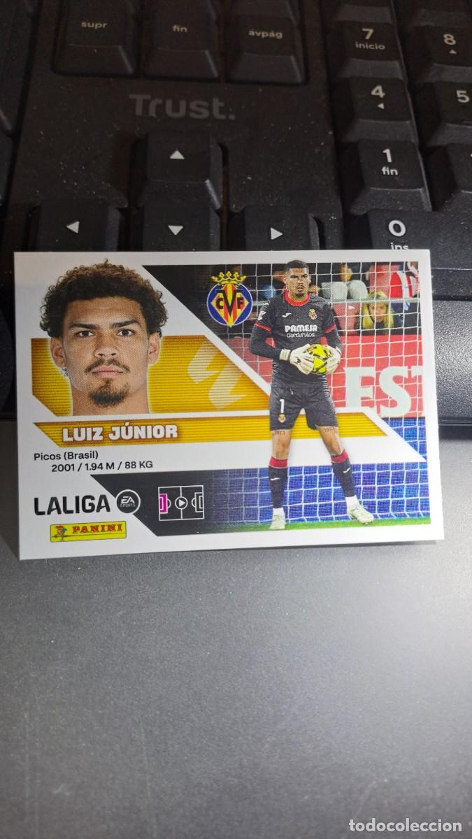 Coleccionismo cromos antiguos: CROMO LUIZ JUNIOR 3 VILLARREAL LIGA 2026 2027 26 27 ESTE PANINI NUNCA PEGADO