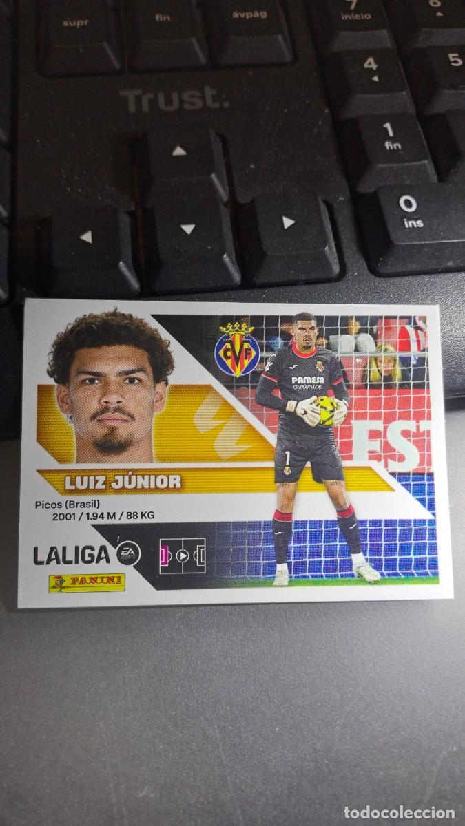 Coleccionismo cromos antiguos: CROMO LUIZ JUNIOR 3 VILLARREAL LIGA 2026 2027 26 27 ESTE PANINI NUNCA PEGADO