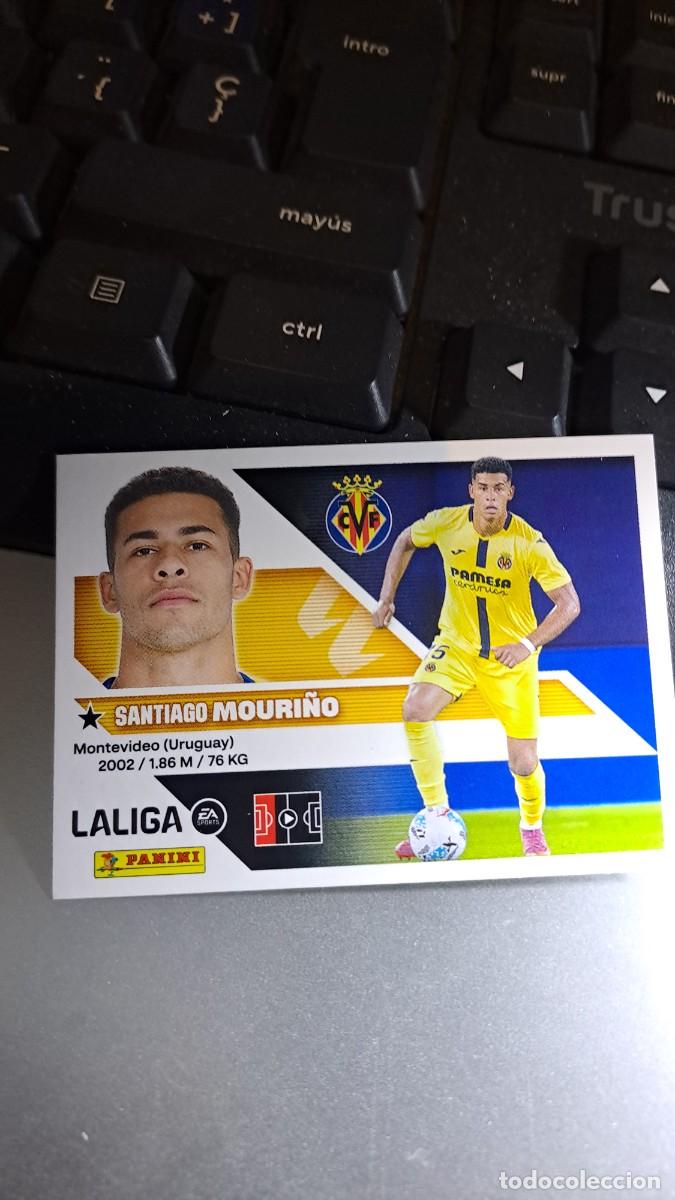 Coleccionismo cromos antiguos: CROMO MOURI&Ntilde;O 5 VILLARREAL LIGA 2026 2027 26 27 ESTE PANINI NUNCA PEGADO