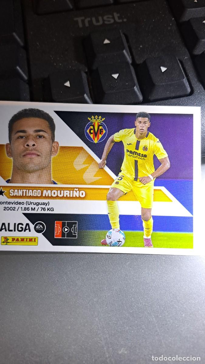 Coleccionismo cromos antiguos: CROMO MOURI&Ntilde;O 5 VILLARREAL LIGA 2026 2027 26 27 ESTE PANINI NUNCA PEGADO