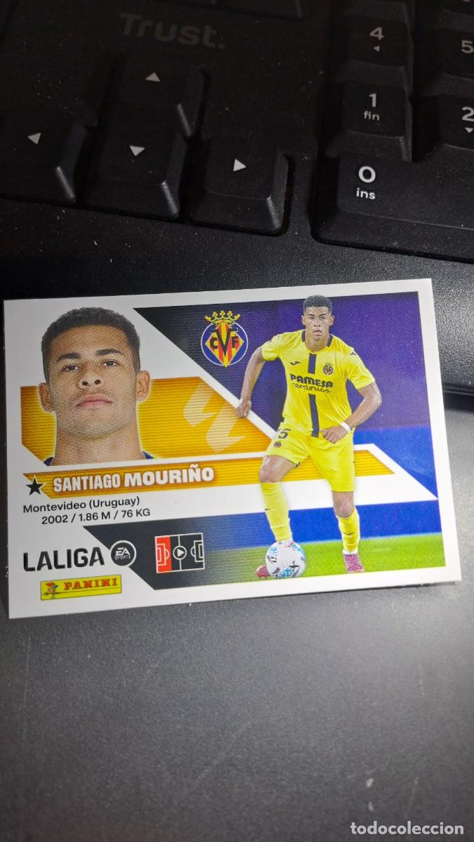Coleccionismo cromos antiguos: CROMO MOURI&Ntilde;O 5 VILLARREAL LIGA 2026 2027 26 27 ESTE PANINI NUNCA PEGADO
