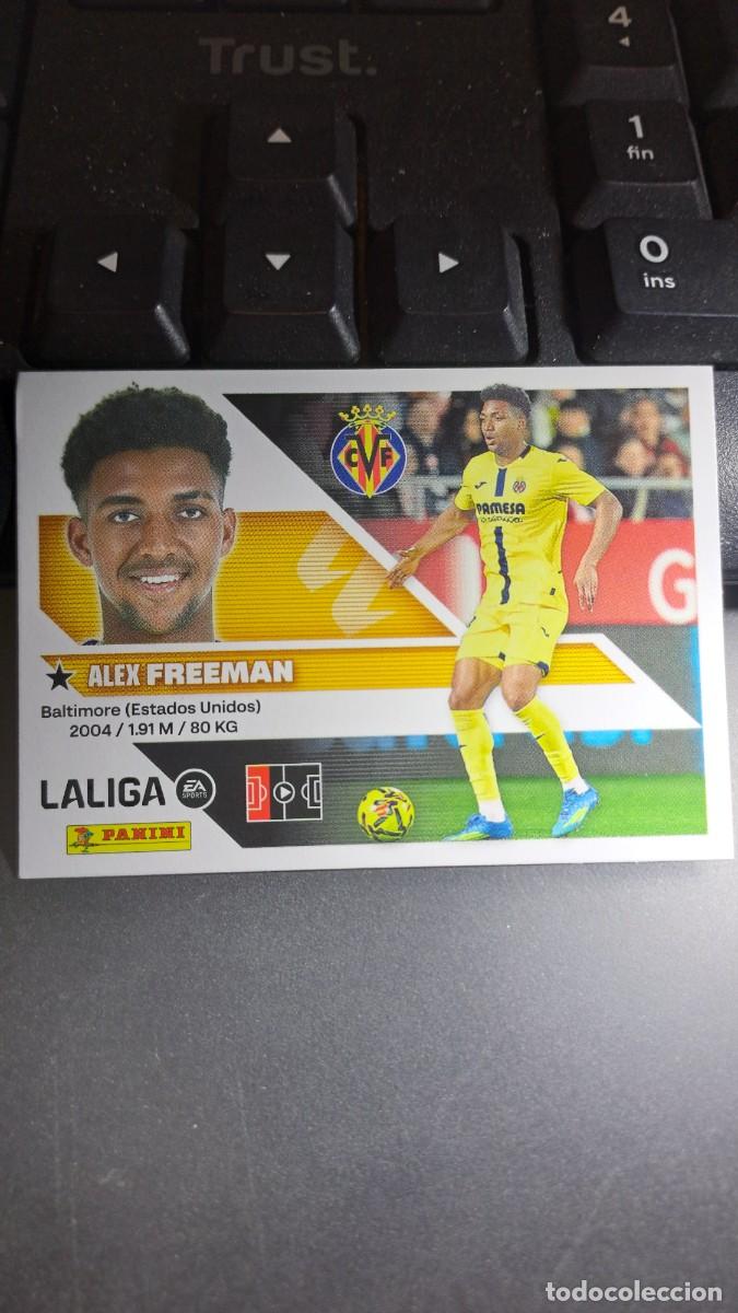 Coleccionismo cromos antiguos: CROMO FREEMAN 7B 7 B VILLARREAL LIGA 2026 2027 26 27 ESTE PANINI NUNCA PEGADO