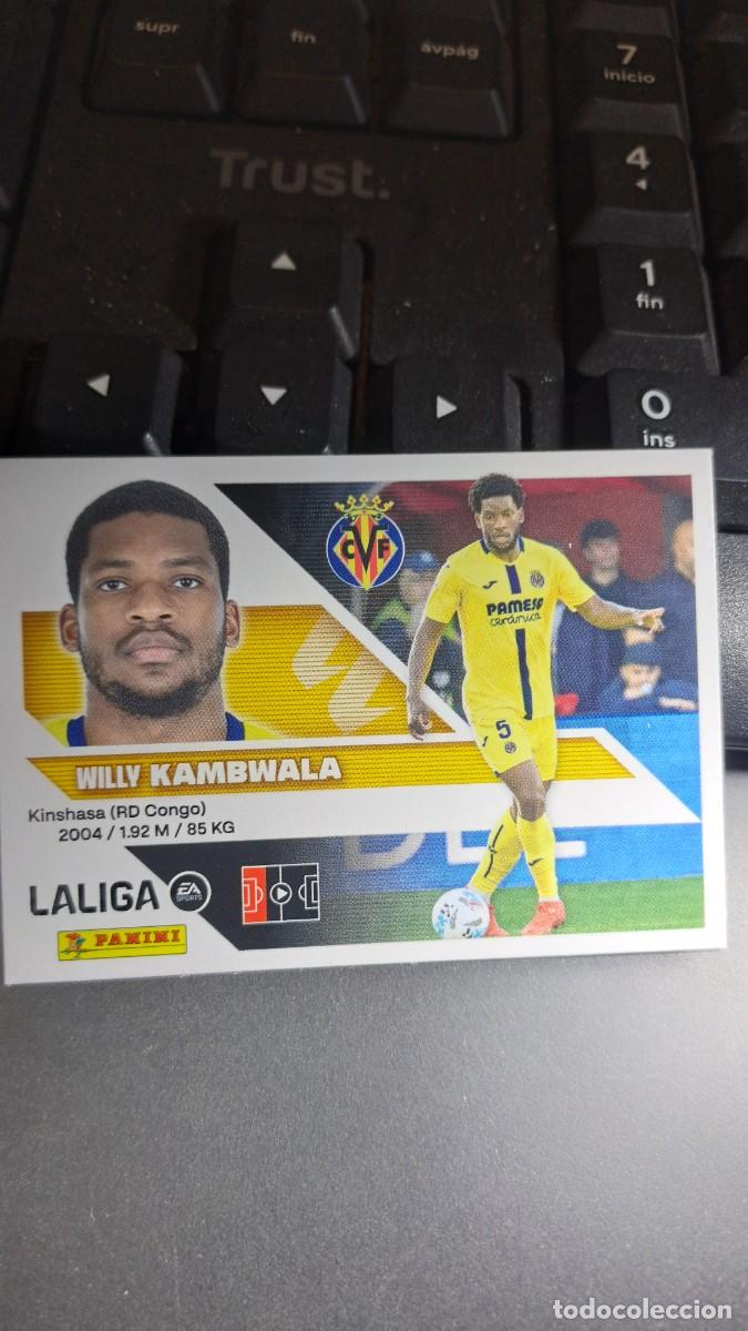 Coleccionismo cromos antiguos: CROMO KAWBWALA 8A 8 A VILLARREAL LIGA 2026 2027 26 27 ESTE PANINI NUNCA PEGADO
