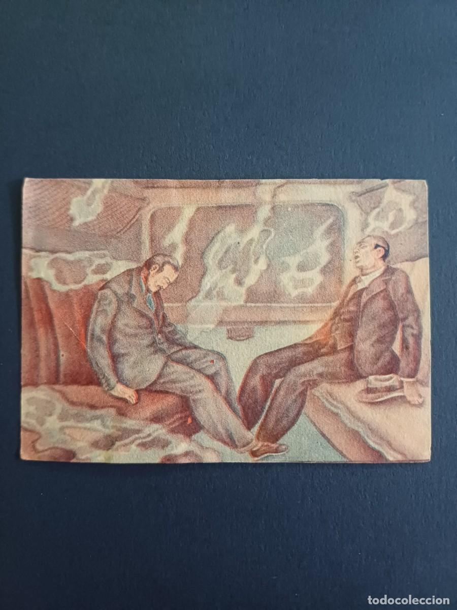 Coleccionismo cromos antiguos: 1 cromo el misterioso dr. Satan o el tanque humano, Fher