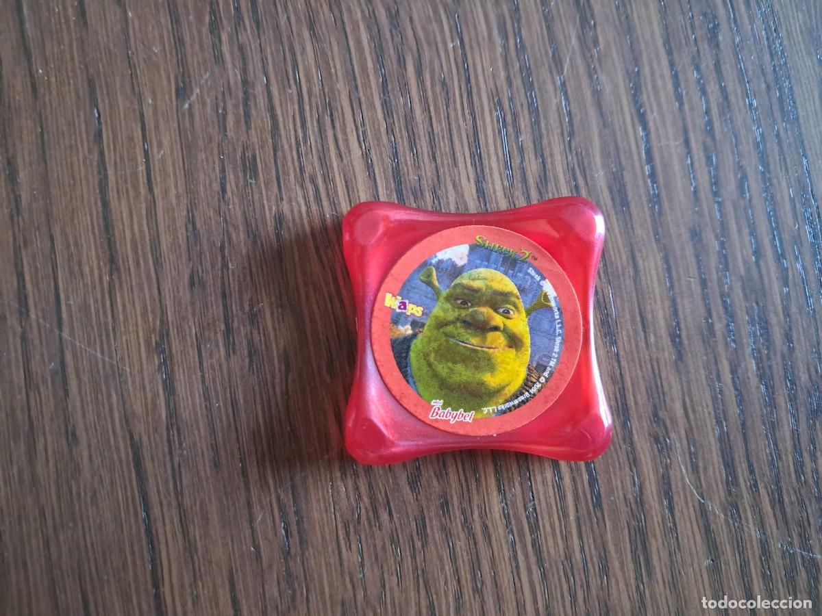 Coleccionismo cromos antiguos: TAZO TAZOS WAPS DE PL&Aacute;STICO SHREK 2 MINI BABYBEL, A&Ntilde;O 2004.