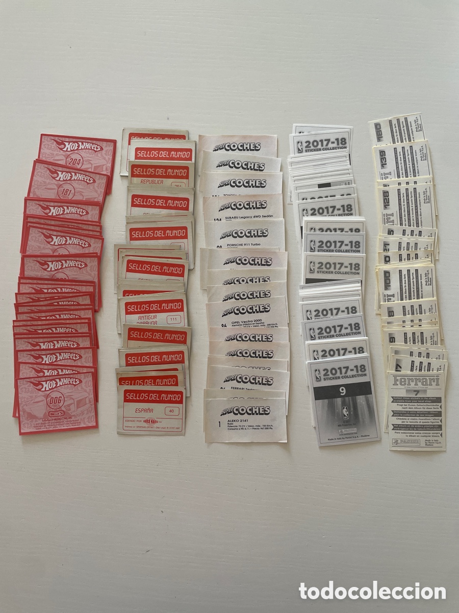 Coleccionismo cromos antiguos: LOTE de 198 cromos, diferentes colecciones, sin repetir