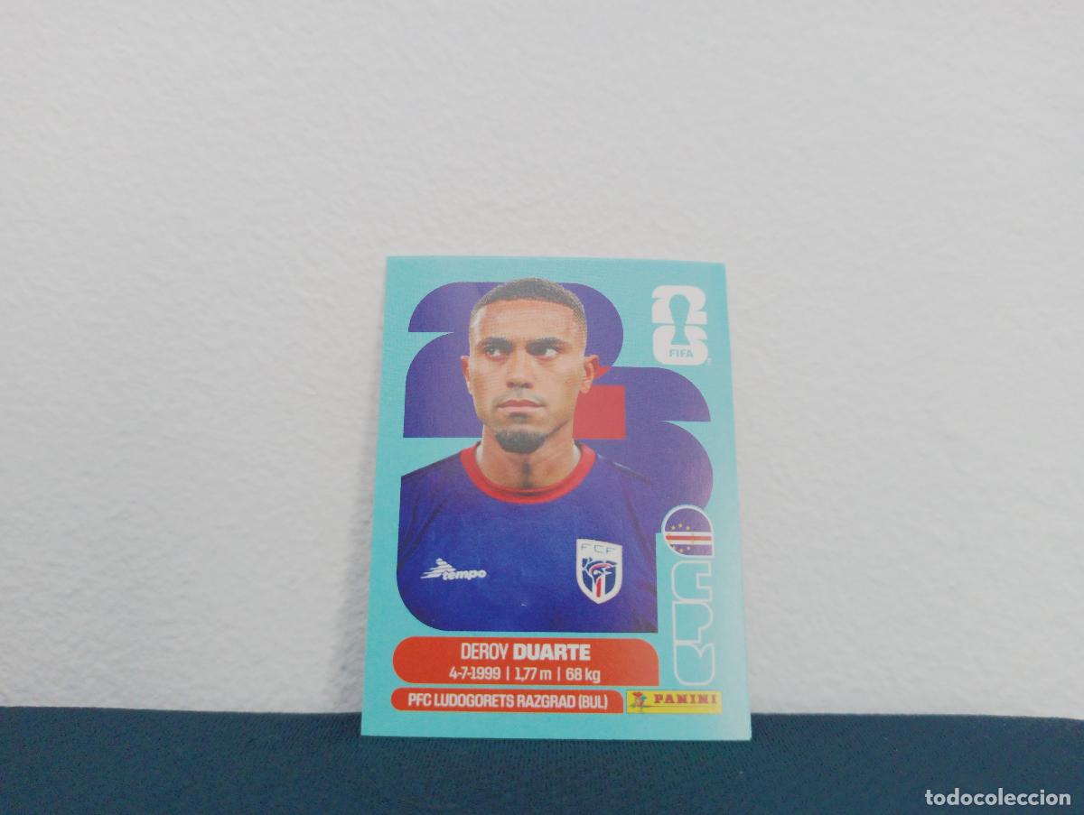 Coleccionismo cromos antiguos: CPV 14 DEROY DUARTE BASE CABO VERDE CROMO MUNDIAL STICKERS 2026 26
