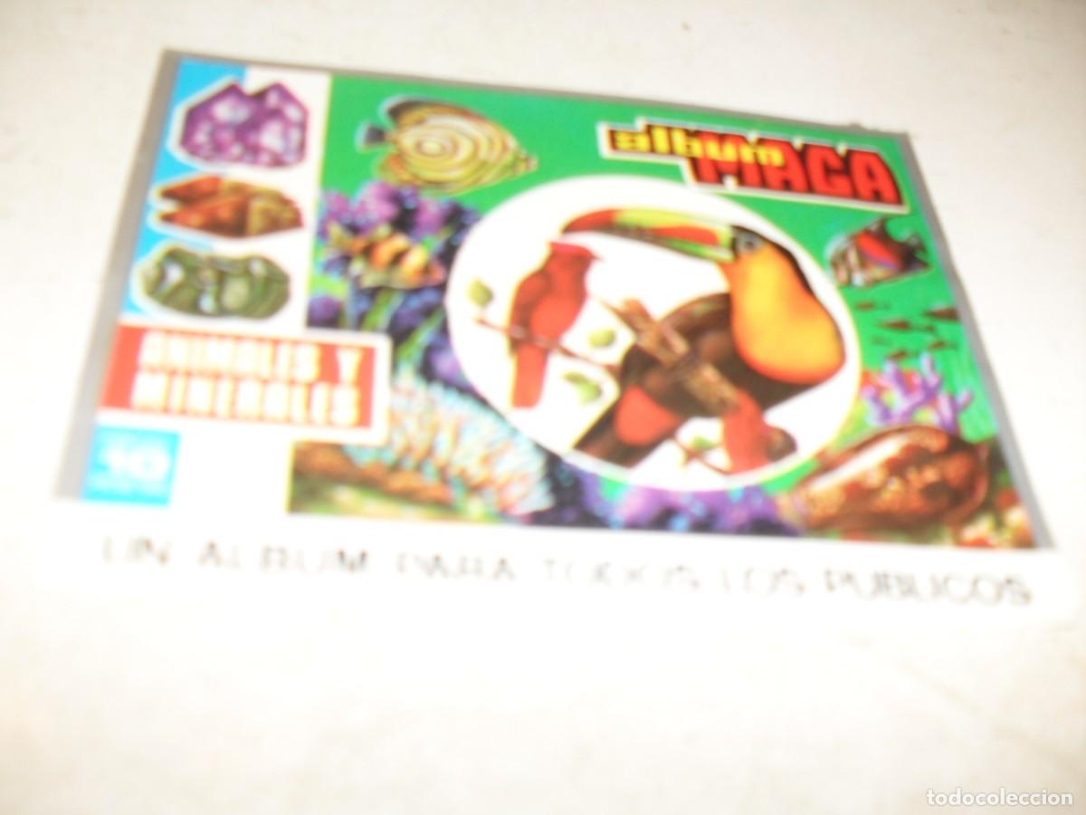 Coleccionismo cromos antiguos: (REF.91,VALE DESCUENTO DE 10 PTAS,.DEL ALBUM MAGA ANIMALES Y MINERALES,EDITA MAGA,A&Ntilde;OS 70