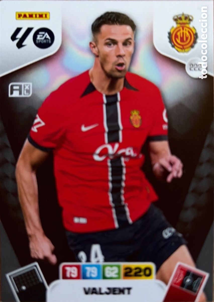 Coleccionismo cromos antiguos: 222.- VALJENT (MALLORCA) ADRENALYN XL LIGA 2025/26 (PANINI)