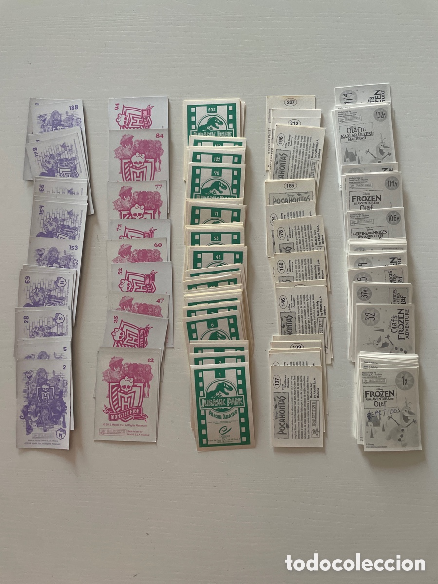 Colecionismo Cromos antigos: LOTE de 225 cromos, diferentes colecciones, sin repetir