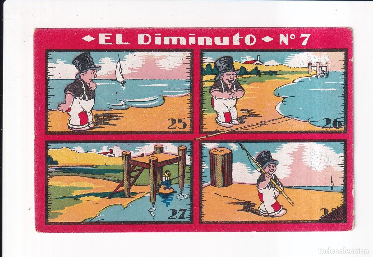 Coleccionismo cromos antiguos: EL DIMINUTO : NUMERO 7