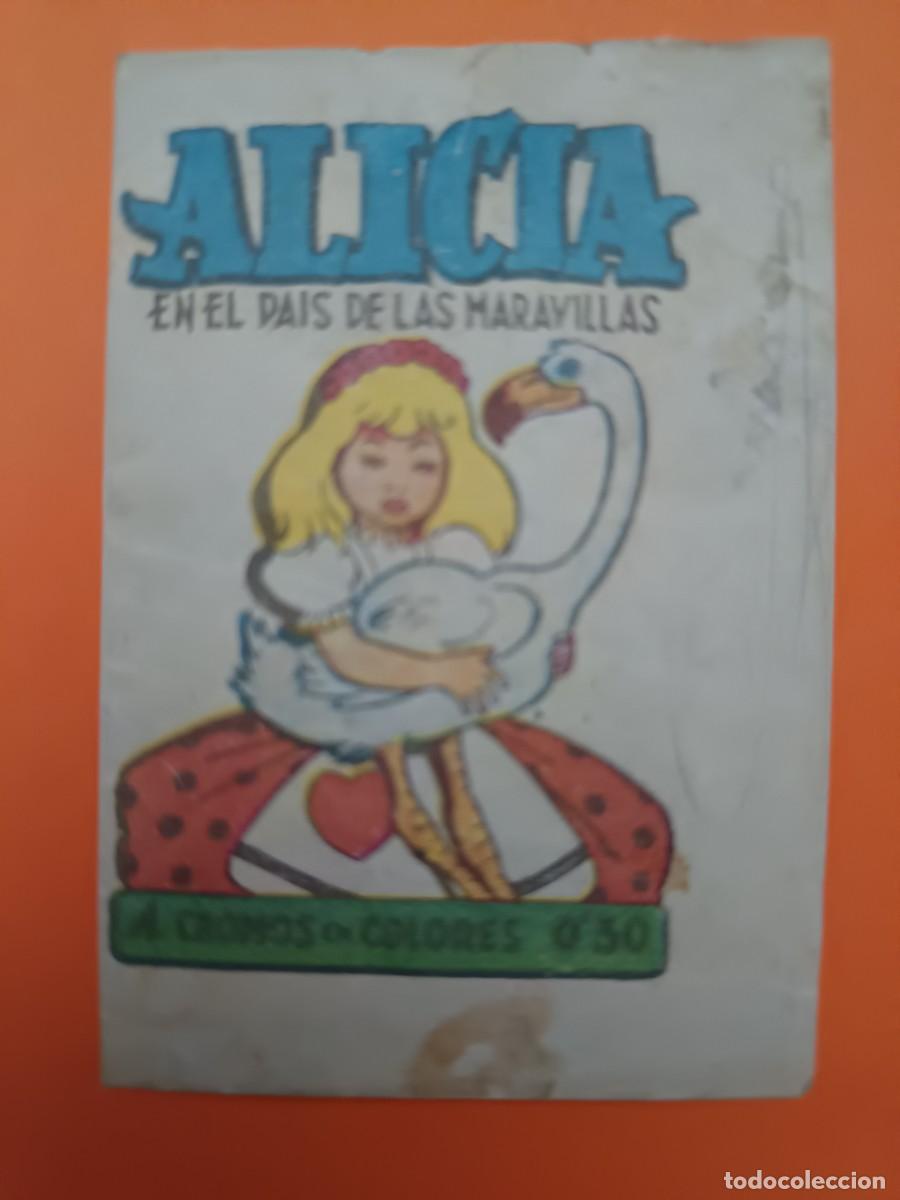Coleccionismo cromos antiguos: SOBRE DE CROMOS SIN ABRIR ALICIA EN EL PAIS DE LAS MARAVILLAS CLIPER GERPLA