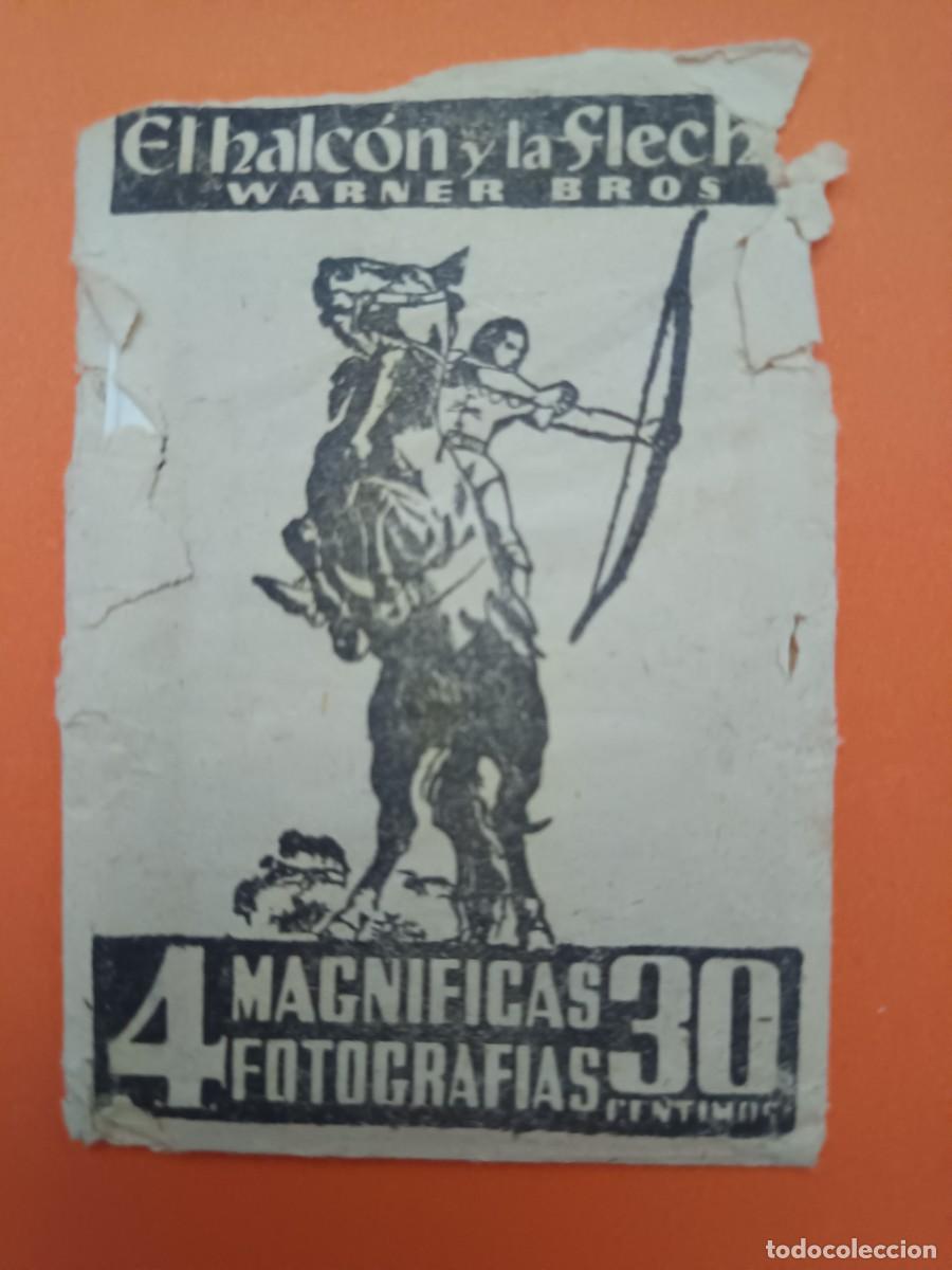 Coleccionismo cromos antiguos: SOBRE DE CROMOS ABIERTO EL HALCON Y LA FLECHA CLIPER GERPLA