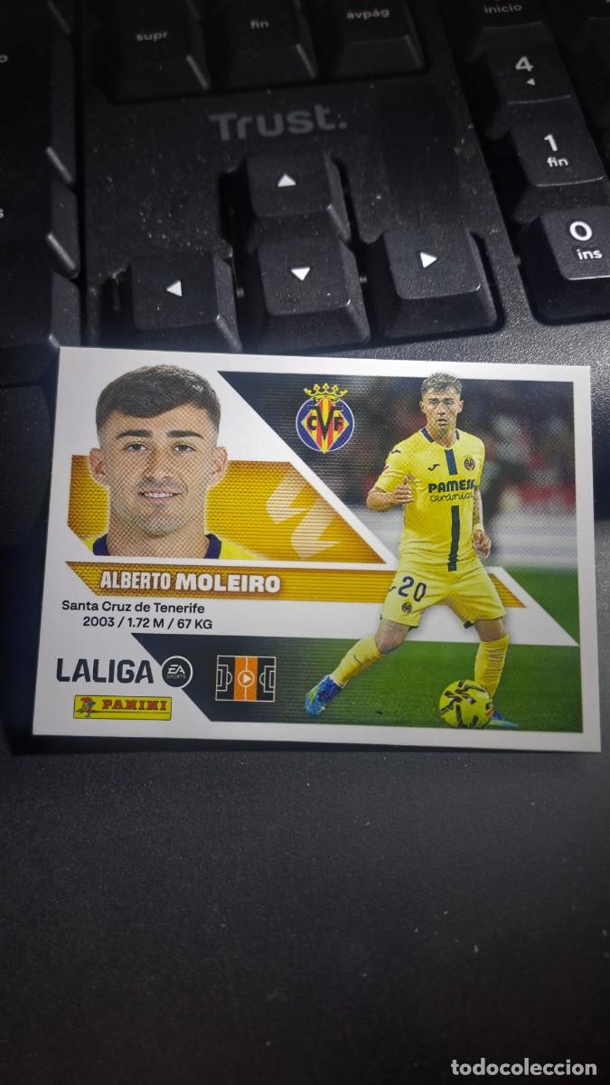 Coleccionismo cromos antiguos: CROMO MOLEIRO 14 VILLARREAL LIGA 2026 2027 26 27 ESTE PANINI NUNCA PEGADO