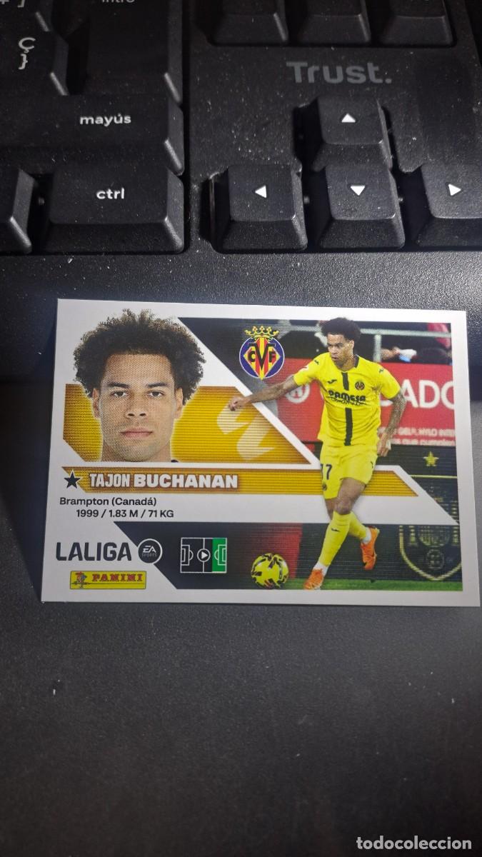 Coleccionismo cromos antiguos: CROMO BUCHANAN 15 VILLARREAL LIGA 2026 2027 26 27 ESTE PANINI NUNCA PEGADO