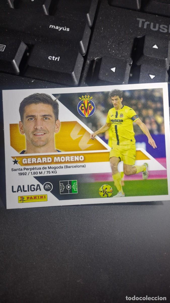 Coleccionismo cromos antiguos: CROMO GERARD MORENO 20 VILLARREAL LIGA 2026 2027 26 27 ESTE PANINI NUNCA PEGADO